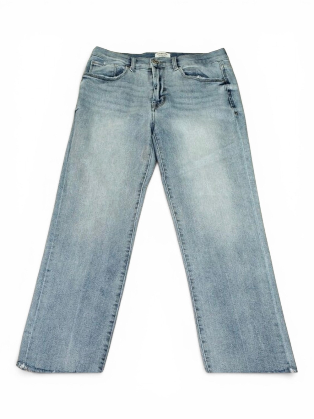 Kenzie Ella High Rise Vintage Denim Crop Wide Leg Jeans Size 29/8